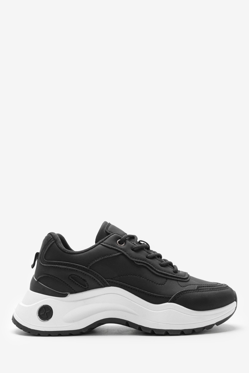  Casual Δίσολα Sneakers 023211 ΜΑΥΡΟ 2025